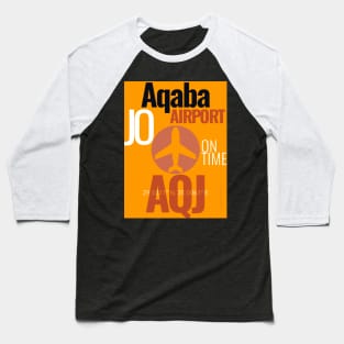 Aqaba AQJ airport Baseball T-Shirt